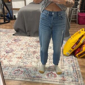 Evereve Light Blue Flare Jeans